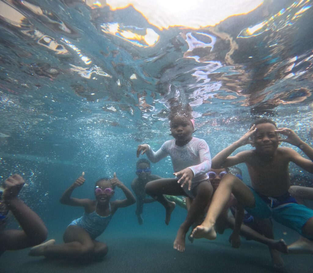 Fin Camp 2025 - More Kids Underwater
